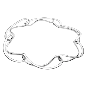 Georg Jensen Infinity Sterling Silver Large Link Necklace