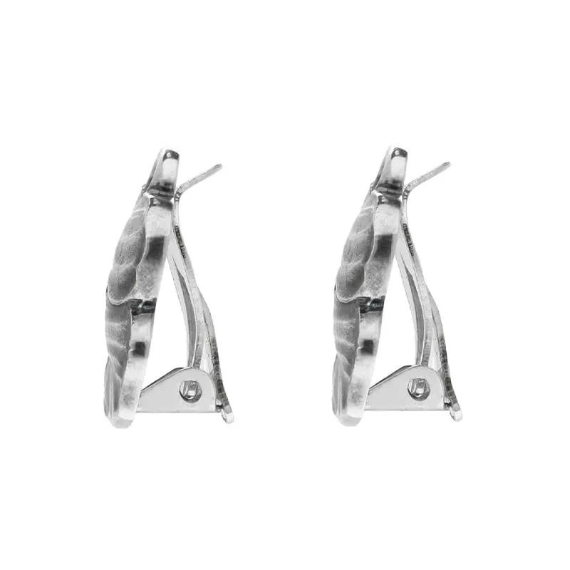 Georg Jensen Moonlight Grapes Sterling Silver Clip On Earrings