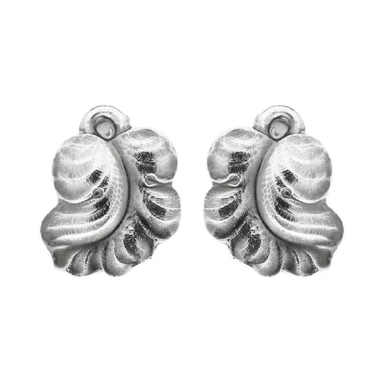 Georg Jensen Moonlight Grapes Sterling Silver Clip On Earrings