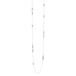 Georg Jensen Moonlight Grapes Sterling Silver White Pearl Necklace