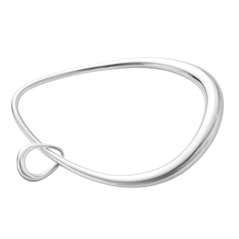Georg Jensen Offspring Sterling Silver Charm Bangle D