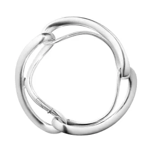 Georg Jensen Three Link Infinity Sterling Silver Bangle