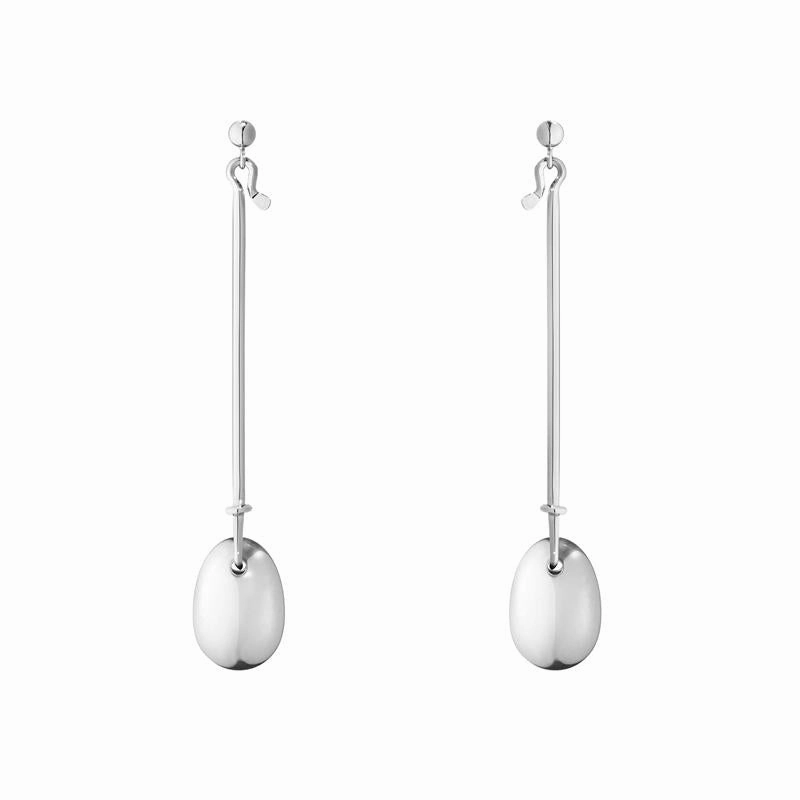 Georg Jensen Dew Drop Sterling Silver Earrings