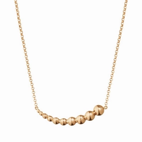 Georg Jensen Moonlight Grapes 18ct Rose Gold Necklace