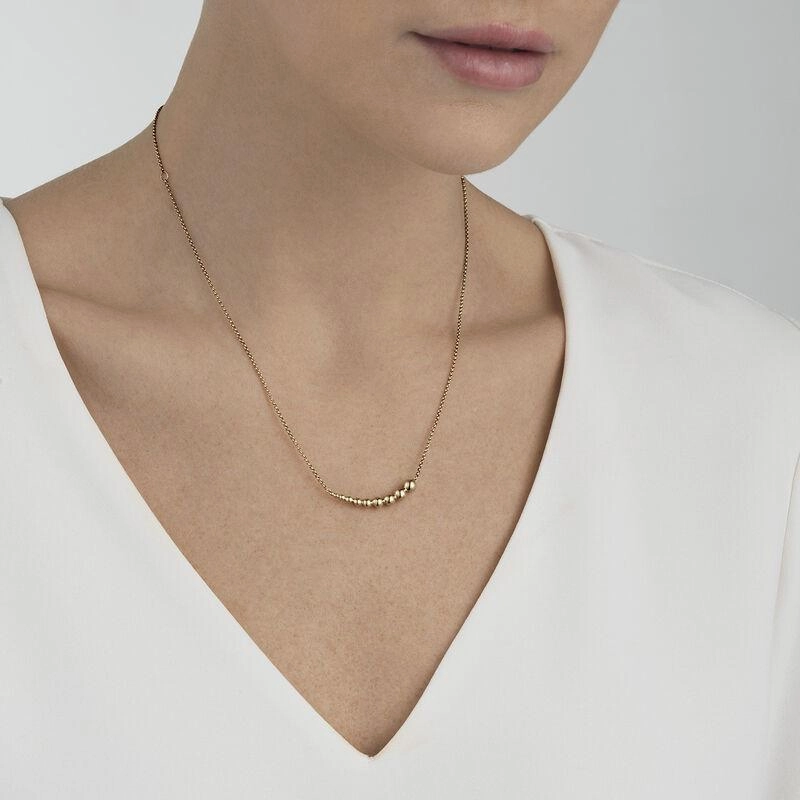 Georg Jensen Moonlight Grapes 18ct Rose Gold Necklace