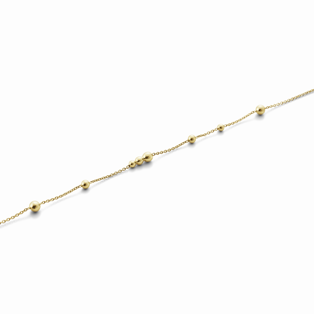 Georg Jensen Moonlight Grapes 18ct Yellow Gold Beaded Bracelet