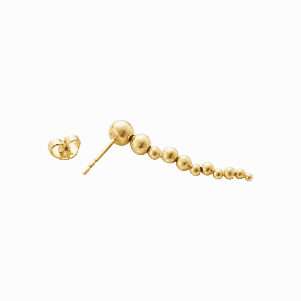 Georg Jensen Moonlight Grapes 18ct Yellow Gold Drop Earrings