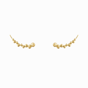 Georg Jensen Moonlight Grapes 18ct Yellow Gold Ear Cuffs