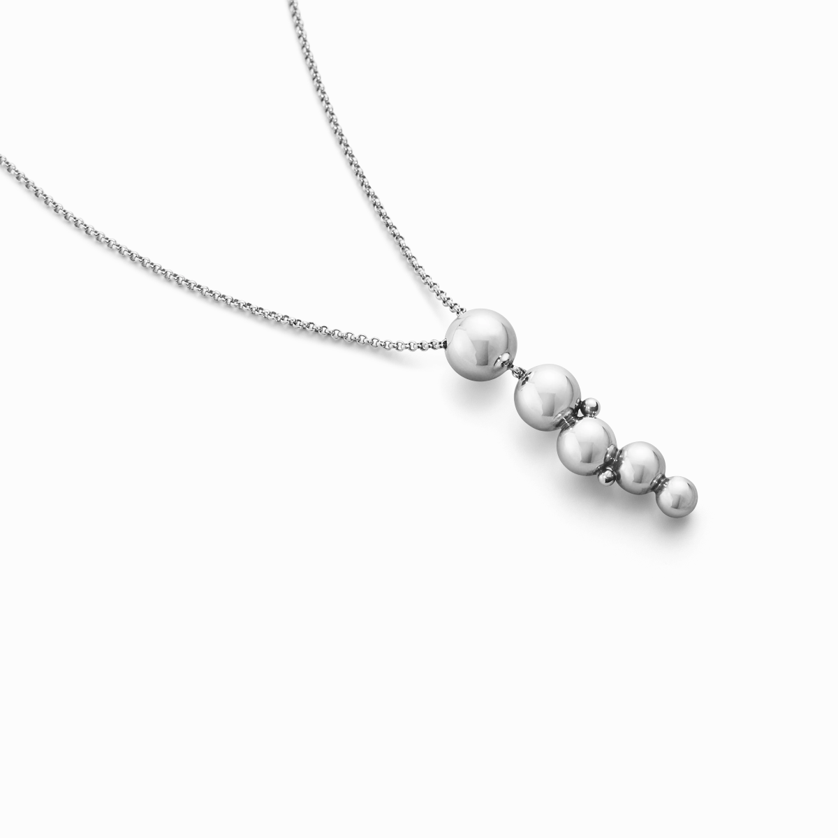 Georg Jensen Moonlight Grapes Sterling Silver Pendant