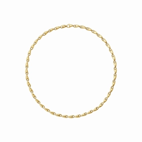 Georg Jensen Reflect 18ct Yellow Gold Slim Necklace