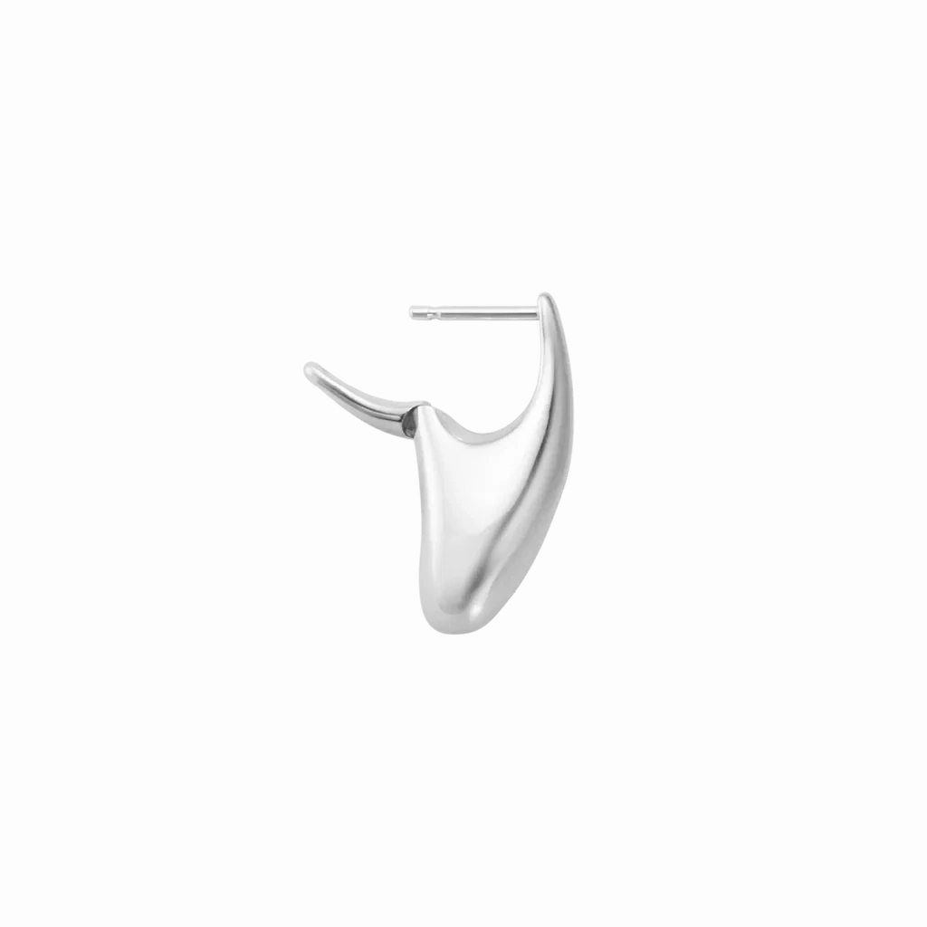 Georg Jensen Reflect Sterling Silver Small Earrings Pair