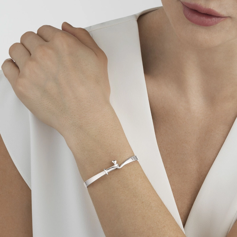 Georg Jensen Torun Sterling Silver 18ct Yellow Gold Bangle Set