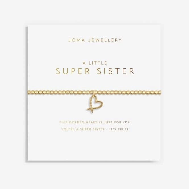 Golden Glow A Little Super Sister Gold 17.5cm Bracelet 5948