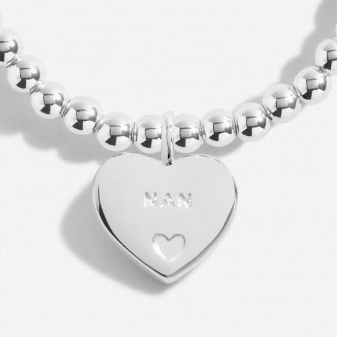 Grandparent A Little Wonderful Nan Silver Plated 17.5cm Bracelet 6903