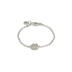 Gucci GG Marmont Sterling Silver Logo Bracelet