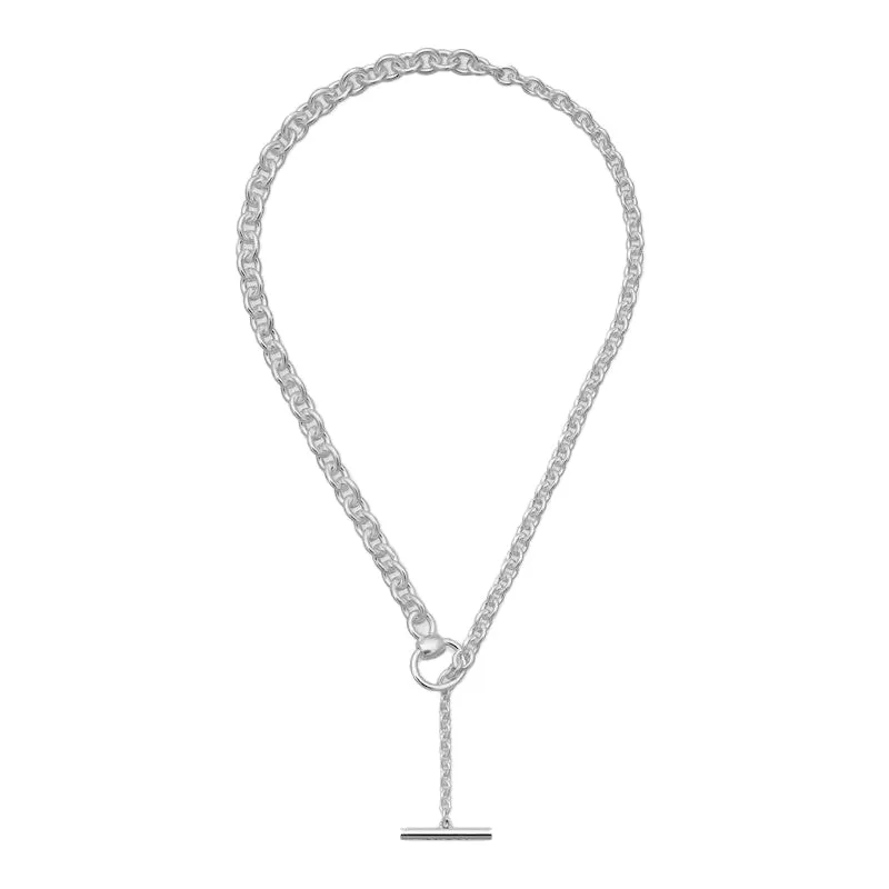 Gucci Horsebit Sterling Silver Necklace D