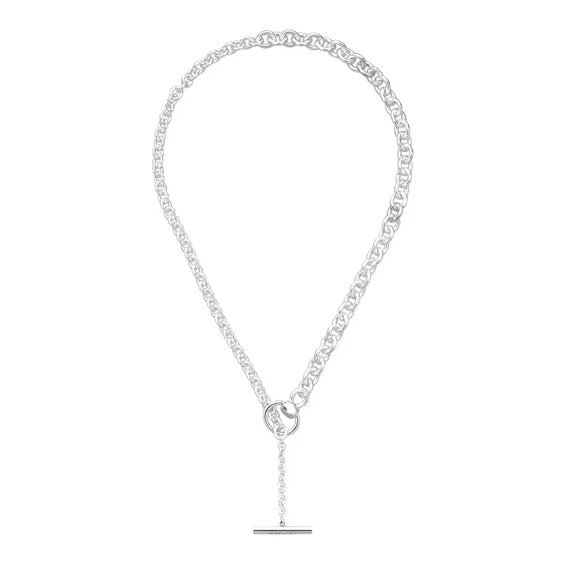 Gucci Horsebit Sterling Silver Necklace D