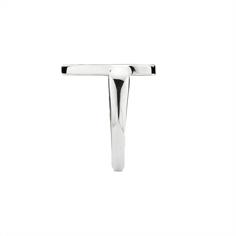 Gucci Trademark Sterling Silver Heart Ring