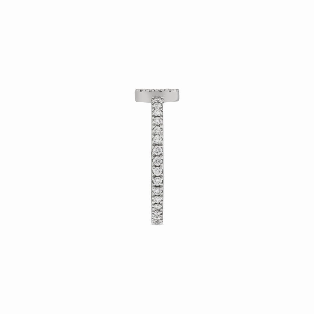 Gucci Interlocking 18ct White Gold Diamond Ring D
