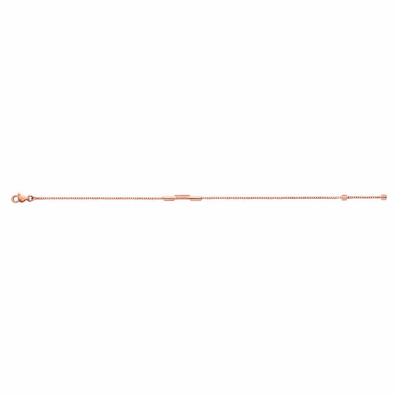 Gucci Link to Love 18ct Rose Gold Chain Bracelet
