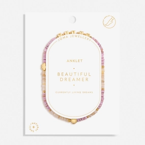 Happy Little Moments Beautiful Dreamer Gold Plated Anklet 8239