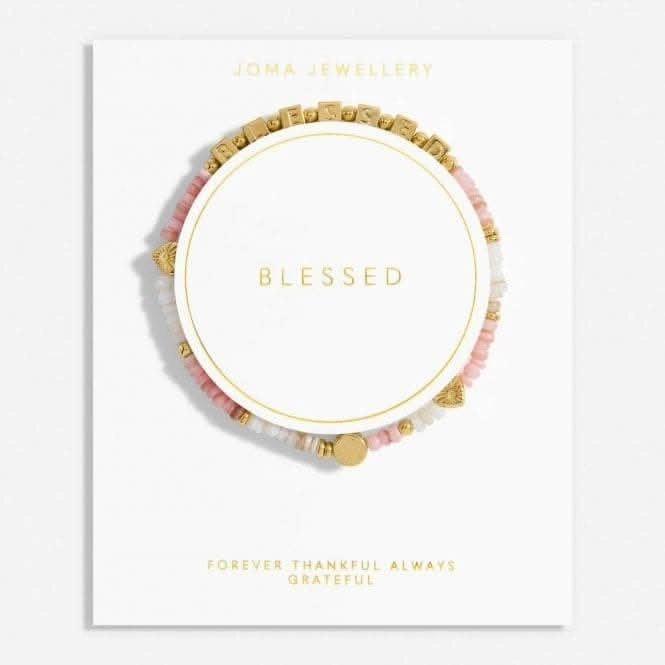 Happy Little Moments Blessed Gold Plated 17.5cm Bracelet 7076
