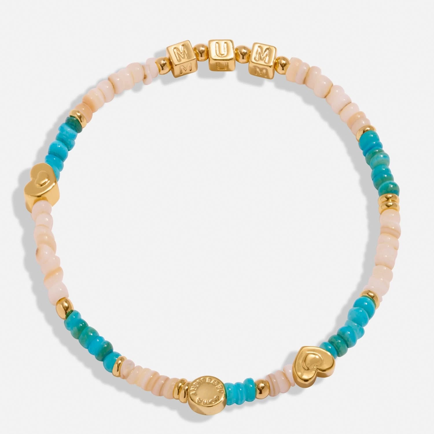 Happy Little Moments Boy Mum Gold Plated Bracelet 8261