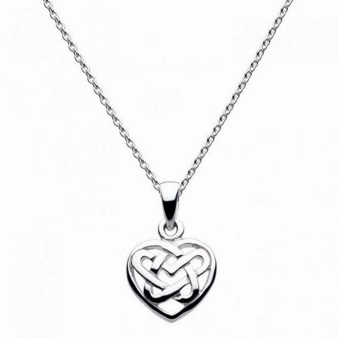 Heritage Bridie Celtic Pendant Knotwork Heart 9226HP