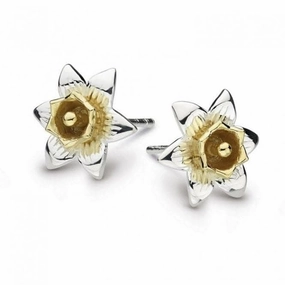 Heritage Carey Daffodil Gold Plate Earrings 4230GD