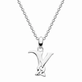 Heritage Celtic Initial Y Pendant 92042HPY021