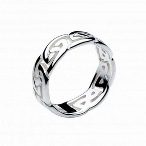 Heritage Celtic Open Wavy Knotwork Ring 2286HP