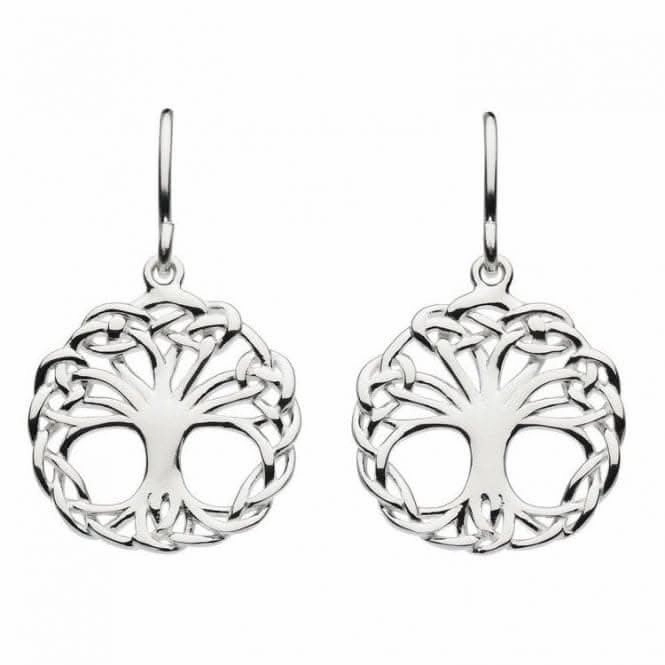 Heritage Cinna Weaved Tree of Life Oxidised Earrings 6225OX