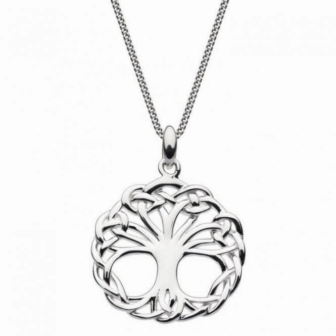 Heritage Cinna Weaved Tree of Life Oxidised Necklace 9225OX