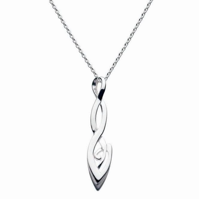 Heritage Mairi Celtic Organic Twist Pendant 9232SB