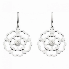 Heritage Open Tudor Rose Earrings 6319HP