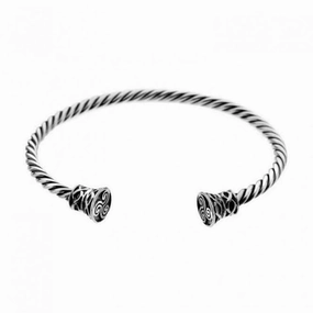 Heritage Set Celtic Twisted Torque Bangle 7202OX
