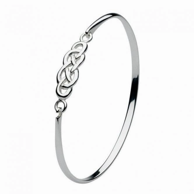 Heritage Set Moire Celtic Figure of Eight Bangle 72029HP