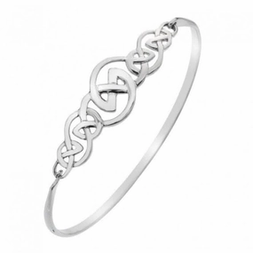 Heritage Set Shona Celtic Open Knotwork Bangle 7220HP