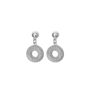 Hot Diamonds Forever Sterling Silver Drop Earrings