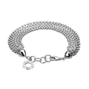 Hot Diamonds Garland Deluxe Sterling Silver Bead Bracelet