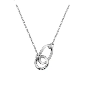 Hot Diamonds Halo Trio Sterling Silver Necklace