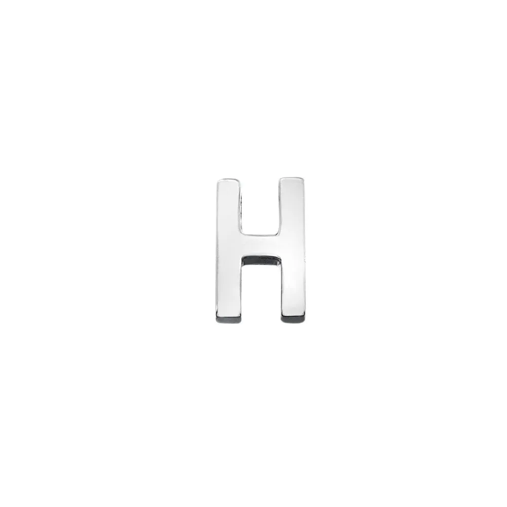 Hot Diamonds Icon Storyteller Sterling Silver Letter H Pendant Charm D