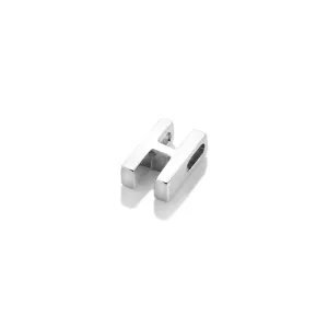 Hot Diamonds Icon Storyteller Sterling Silver Letter H Pendant Charm D