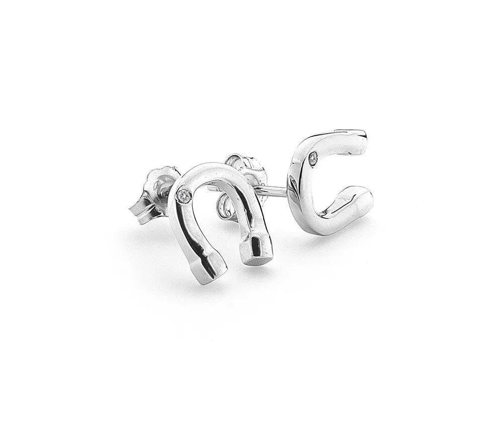 Hot Diamonds Lucky Sterling Silver Stud Earrings
