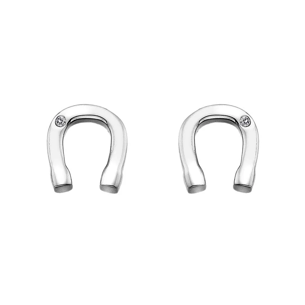 Hot Diamonds Lucky Sterling Silver Stud Earrings