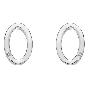 Hot Diamonds Orbit Sterling Diamond Stud Earrings