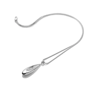 Hot Diamonds Quest Sterling Silver Teardrop Pendant D