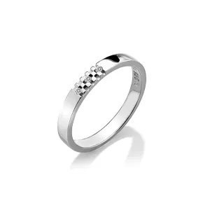 Hot Diamonds Ring Affine Silver D