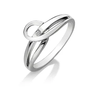 Hot Diamonds Ring Forever Silver D