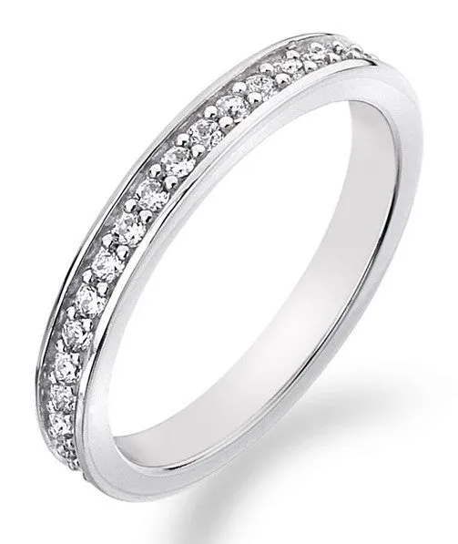 Hot Diamonds Ring Infinito Silver